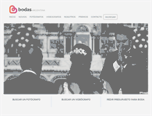 Tablet Screenshot of bodasargentina.com